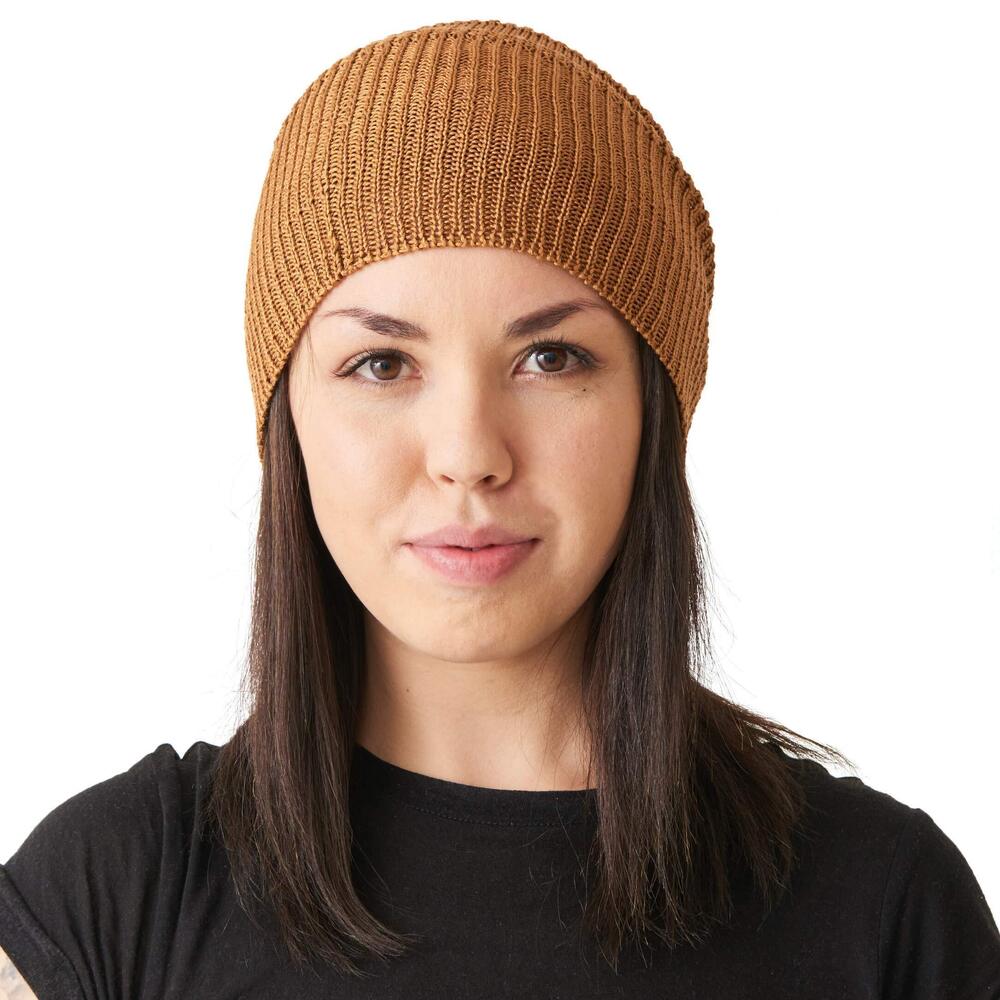 6176 Silk Slouchy Beanie - Slouch Hat for Summer Chemo Cap 100% Silk Knit